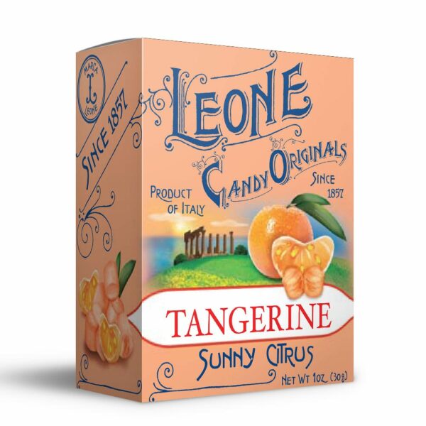 leone candies - tangerine 4-pack, daprano & company