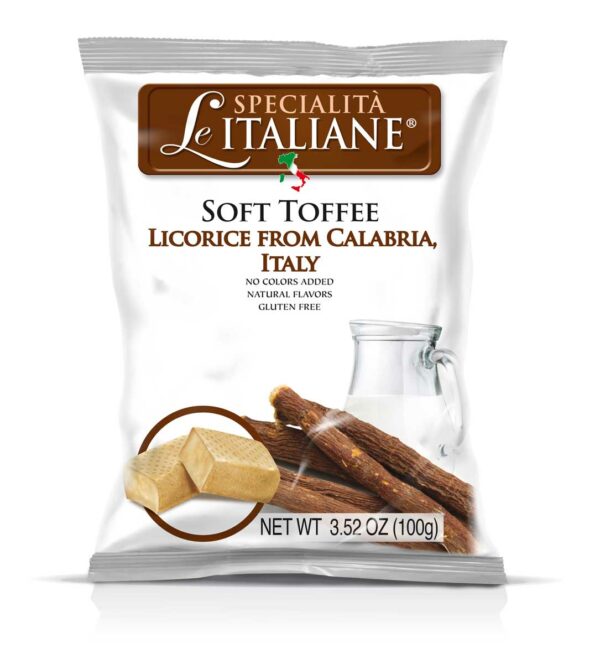 serra calabria licorice toffee 6-pack, daprano & company
